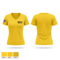 Moultrie Fire Department Women's Short Sleeve V-neck Shirt - 1