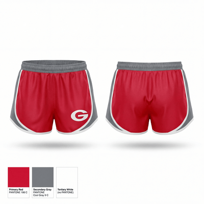 Groesbeck High School Baseball 7019891 Women's Shorts - 1