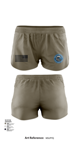Ranger Panties, Blue Tide Battalion, , Teamtime, Team time, sublimation, custom sports apparel, team uniforms, spirit wear, spiritwear, sports uniforms, custom shirts, team store, custom team store, fundraiser sports, apparel fundraiser