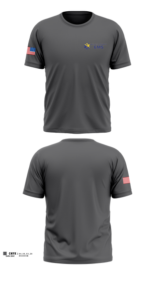Old School Cotton Feel Shirt, Wilkes County EMS, EMS/EMT, Teamtime, Team time, sublimation, custom sports apparel, team uniforms, spirit wear, spiritwear, sports uniforms, custom shirts, team store, custom team store, fundraiser sports, apparel fundraiser