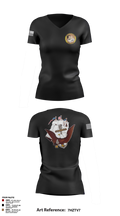 REPAIR DIVISION 80043886 Women's Short Sleeve V-neck Shirt - 3