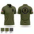 Glenpool Street Crimes Unit Short Sleeve Performance Polo - 1