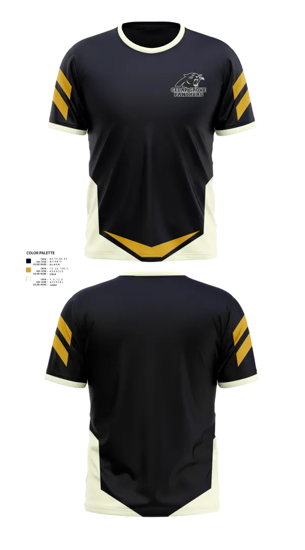 Short Sleeve Performance Shirt, Cedar Grove Panthers, Baseball, Teamtime, Team time, sublimation, custom sports apparel, team uniforms, spirit wear, spiritwear, sports uniforms, custom shirts, team store, custom team store, fundraiser sports, apparel fundraiser