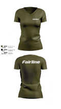 Fairline LLC 42324551 Women's Short Sleeve V-neck Shirt - 101