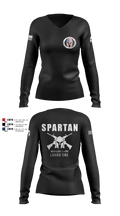 86 Security Forces Squadron 48764962 Women's Long Sleeve V-neck Shirt - 3