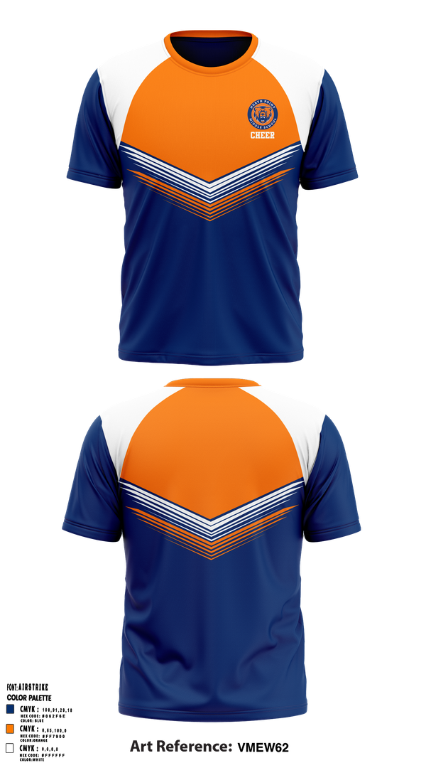 Short Sleeve Performance Shirt, North Point Middle School Cheer, Cheer, Teamtime, Team time, sublimation, custom sports apparel, team uniforms, spirit wear, spiritwear, sports uniforms, custom shirts, team store, custom team store, fundraiser sports, apparel fundraiser