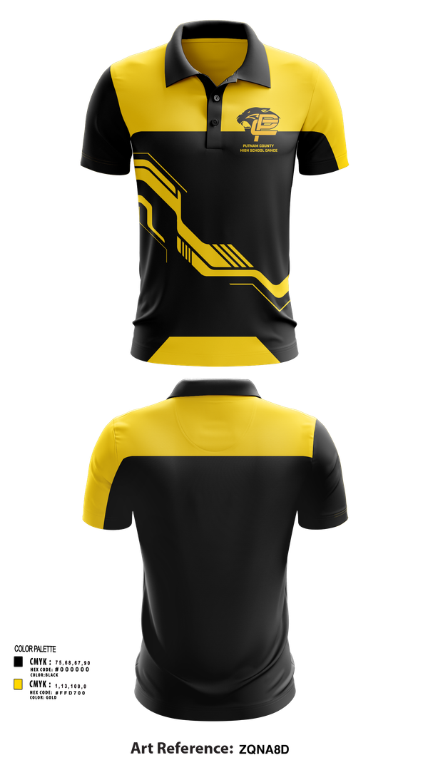 Short Sleeve Performance Polo, Putnam County High School Dance, Spirit Store, Teamtime, Team time, sublimation, custom sports apparel, team uniforms, spirit wear, spiritwear, sports uniforms, custom shirts, team store, custom team store, fundraiser sports, apparel fundraiser