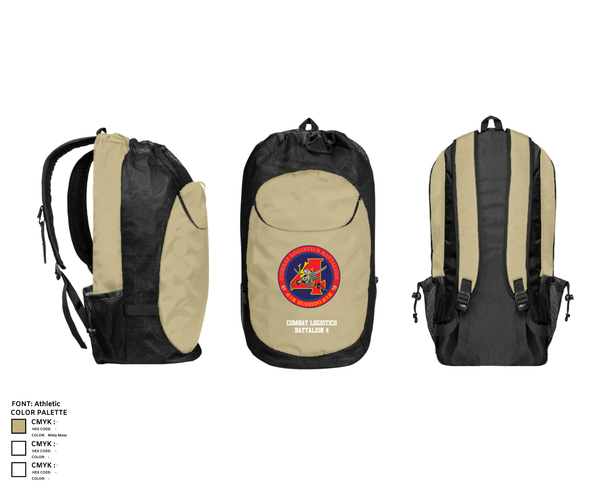 Gear Bag, Combat Logistics Battalion 4, , Teamtime, Team time, sublimation, custom sports apparel, team uniforms, spirit wear, spiritwear, sports uniforms, custom shirts, team store, custom team store, fundraiser sports, apparel fundraiser