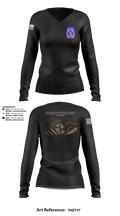 CHO 7278455 Women's Long Sleeve V-neck Shirt - 3