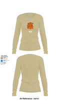 BEER 35985553 Women's Long Sleeve V-neck Shirt - 82