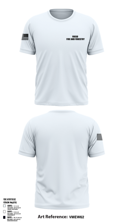 Fuego, Fire and Forestry 66416261 Old School Cotton Feel Shirt - 1