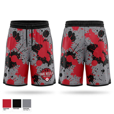 Oakhills high school Athletic Shorts With Pockets - 1