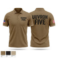 UUVRON FIVE Short Sleeve Performance Polo - 1