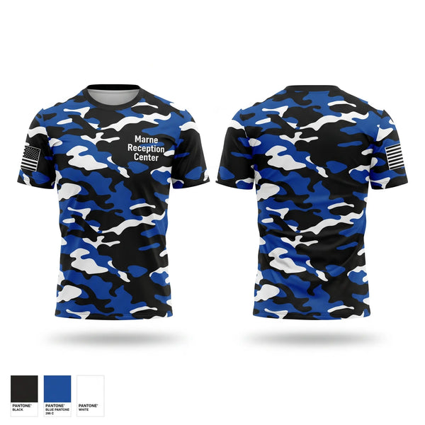 Short Sleeve Performance Shirt, Marne Reception Center, Army, Teamtime, Team time, sublimation, custom sports apparel, team uniforms, spirit wear, spiritwear, sports uniforms, custom shirts, team store, custom team store, fundraiser sports, apparel fundraiser