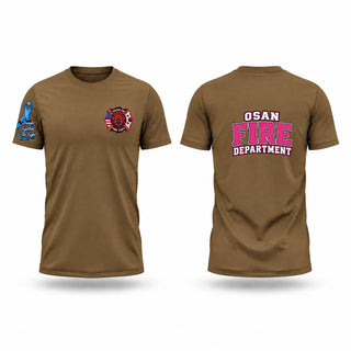 Short Sleeve Performance Shirt, Osan Fire Department, Fire Department, Teamtime, Team time, sublimation, custom sports apparel, team uniforms, spirit wear, spiritwear, sports uniforms, custom shirts, team store, custom team store, fundraiser sports, apparel fundraiser
