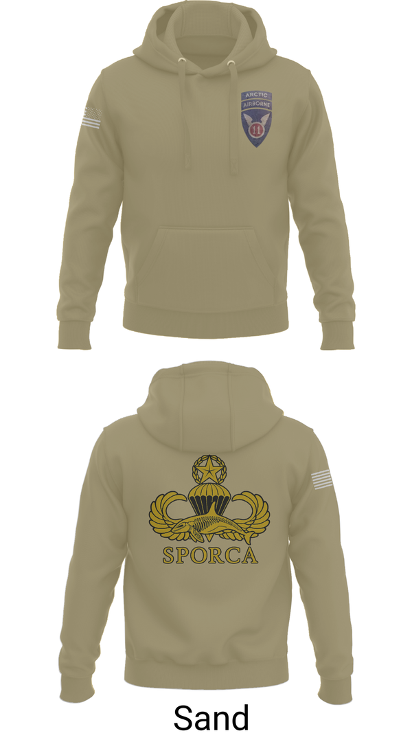Hoodie, HHC, 725th BSB, 2/11 ABN, , Teamtime, Team time, sublimation, custom sports apparel, team uniforms, spirit wear, spiritwear, sports uniforms, custom shirts, team store, custom team store, fundraiser sports, apparel fundraiser