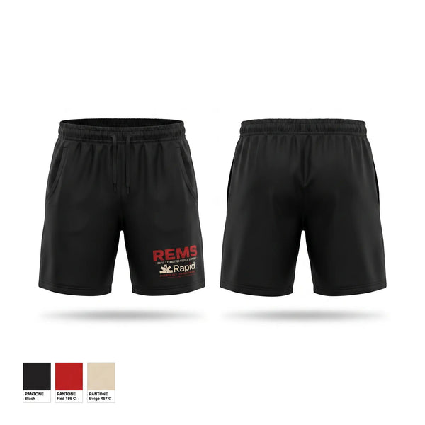 Athletic Shorts With Pockets, Rapid Emergency Management, EMS/EMT, Teamtime, Team time, sublimation, custom sports apparel, team uniforms, spirit wear, spiritwear, sports uniforms, custom shirts, team store, custom team store, fundraiser sports, apparel fundraiser