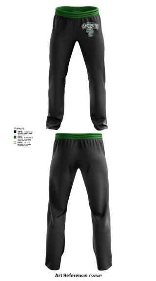 Sweatpants, Cactus Fc, Men's Soccer, Teamtime, Team time, sublimation, custom sports apparel, team uniforms, spirit wear, spiritwear, sports uniforms, custom shirts, team store, custom team store, fundraiser sports, apparel fundraiser
