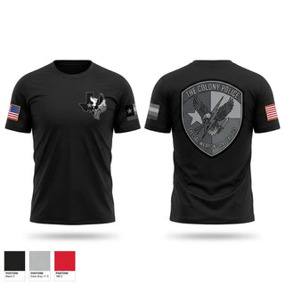 Short Sleeve Performance Shirt, The Colony Police SWAT, Police, Teamtime, Team time, sublimation, custom sports apparel, team uniforms, spirit wear, spiritwear, sports uniforms, custom shirts, team store, custom team store, fundraiser sports, apparel fundraiser