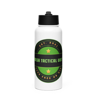 MC CUSTOM FRAMING LLC 87834909 Stainless Steel Water Bottle with a Straw Lid