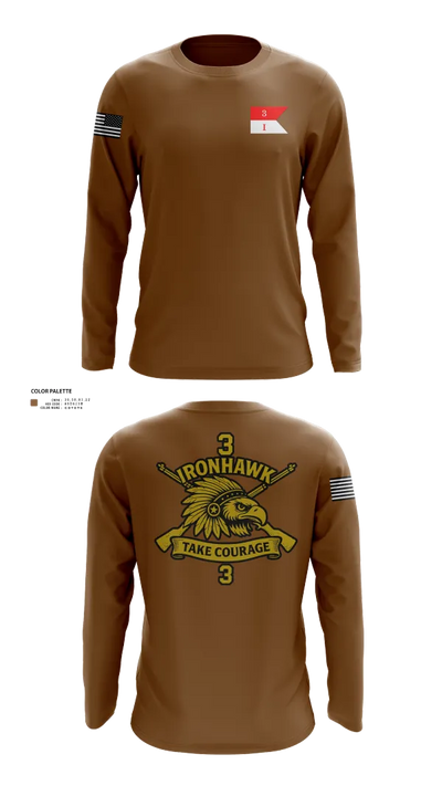 Ironhawk troop 4858933 Long Sleeve Performance Shirt 41