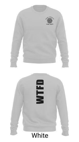Crew Neck Sweatshirt, Wayne Twp / Grass Creek Fire Dept, Fire Department, Teamtime, Team time, sublimation, custom sports apparel, team uniforms, spirit wear, spiritwear, sports uniforms, custom shirts, team store, custom team store, fundraiser sports, apparel fundraiser