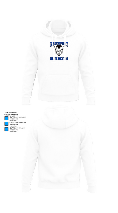 Brockport Blue Devils Swim & Dive 57976112 Hoodie - 5