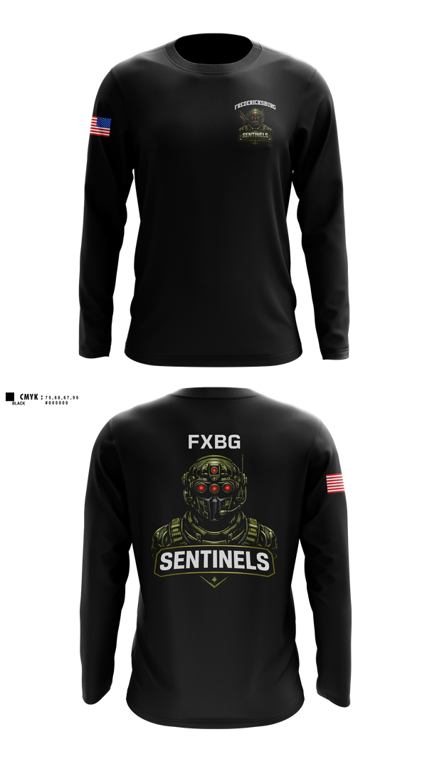 Long Sleeve Performance Shirt, Fredericksburg Army Recruiting, Army, Teamtime, Team time, sublimation, custom sports apparel, team uniforms, spirit wear, spiritwear, sports uniforms, custom shirts, team store, custom team store, fundraiser sports, apparel fundraiser