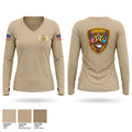 Bryan County Sheriff’s Office Women's Long Sleeve V-neck Shirt - 1