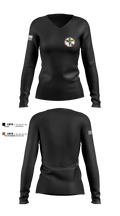 8TH FRSD 11240237 Women's Long Sleeve V-neck Shirt - 1
