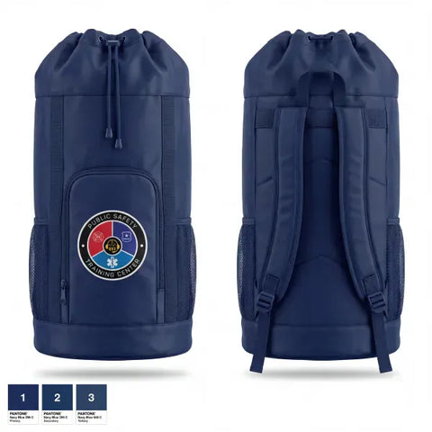 Gear Bag, Public Safety Training Center, Fire Department, Teamtime, Team time, sublimation, custom sports apparel, team uniforms, spirit wear, spiritwear, sports uniforms, custom shirts, team store, custom team store, fundraiser sports, apparel fundraiser