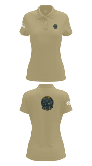 Womens Short Sleeve Performance Polo, USS TRIPOLI, , Teamtime, Team time, sublimation, custom sports apparel, team uniforms, spirit wear, spiritwear, sports uniforms, custom shirts, team store, custom team store, fundraiser sports, apparel fundraiser