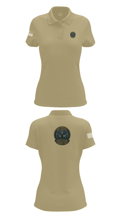 USS TRIPOLI 21275636 Women's Short Sleeve Performance Polo  - 90