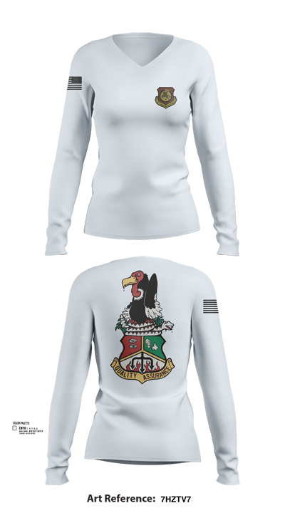 Vipers Women's Long Sleeve V-neck Shirt - 38