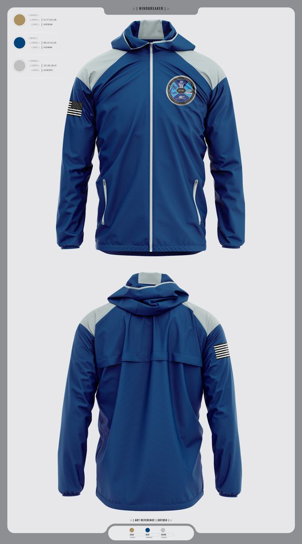 Windbreaker, Airport Operations Control Center, Fire Department, Teamtime, Team time, sublimation, custom sports apparel, team uniforms, spirit wear, spiritwear, sports uniforms, custom shirts, team store, custom team store, fundraiser sports, apparel fundraiser