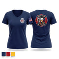 Bulloch county fire department Women's Short Sleeve V-neck Shirt - 1