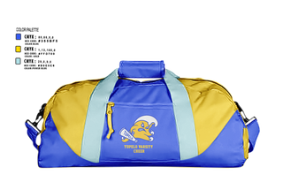 Duffle Bag, Tupelo Varsity Cheer, Cheer, Teamtime, Team time, sublimation, custom sports apparel, team uniforms, spirit wear, spiritwear, sports uniforms, custom shirts, team store, custom team store, fundraiser sports, apparel fundraiser
