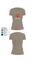 B co 334th BEB 63432042 Women's Short Sleeve V-neck Shirt - 64