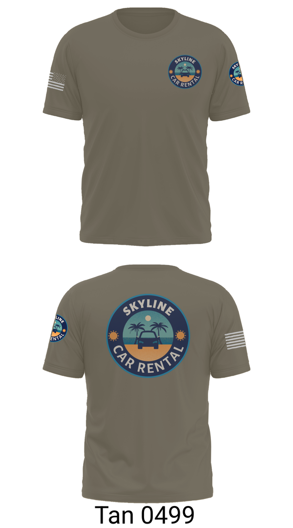 Short Sleeve Performance Shirt, Skyline Car Rental, Men's Basketball, Teamtime, Team time, sublimation, custom sports apparel, team uniforms, spirit wear, spiritwear, sports uniforms, custom shirts, team store, custom team store, fundraiser sports, apparel fundraiser