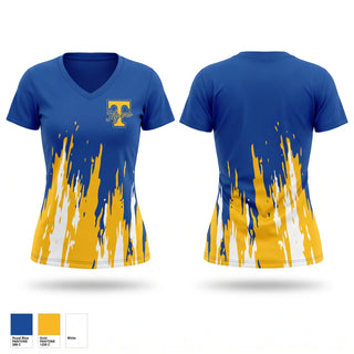 Womens Short Sleeve Vneck Shirt, Tonasket tigers, Men's Soccer, Teamtime, Team time, sublimation, custom sports apparel, team uniforms, spirit wear, spiritwear, sports uniforms, custom shirts, team store, custom team store, fundraiser sports, apparel fundraiser