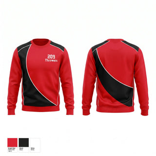 Crew Neck Sweatshirt, 209Throwers, Track & Field, Teamtime, Team time, sublimation, custom sports apparel, team uniforms, spirit wear, spiritwear, sports uniforms, custom shirts, team store, custom team store, fundraiser sports, apparel fundraiser