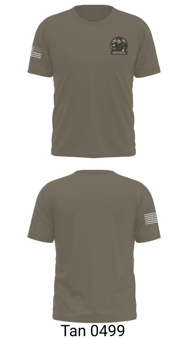 Short Sleeve Performance Shirt, E2 Brewdawgs, Army, Teamtime, Team time, sublimation, custom sports apparel, team uniforms, spirit wear, spiritwear, sports uniforms, custom shirts, team store, custom team store, fundraiser sports, apparel fundraiser