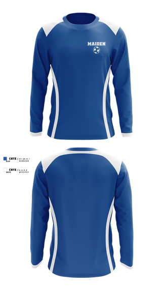 Long Sleeve Performance Shirt, Maiden High School Volleyball, Women's Volleyball, Teamtime, Team time, sublimation, custom sports apparel, team uniforms, spirit wear, spiritwear, sports uniforms, custom shirts, team store, custom team store, fundraiser sports, apparel fundraiser