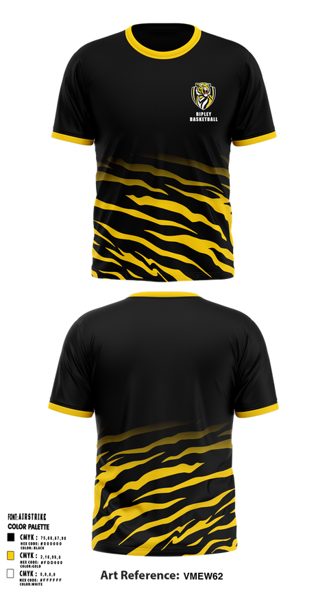 Short Sleeve Performance Shirt, Ripley Middle School Basketball, Men's Basketball, Teamtime, Team time, sublimation, custom sports apparel, team uniforms, spirit wear, spiritwear, sports uniforms, custom shirts, team store, custom team store, fundraiser sports, apparel fundraiser