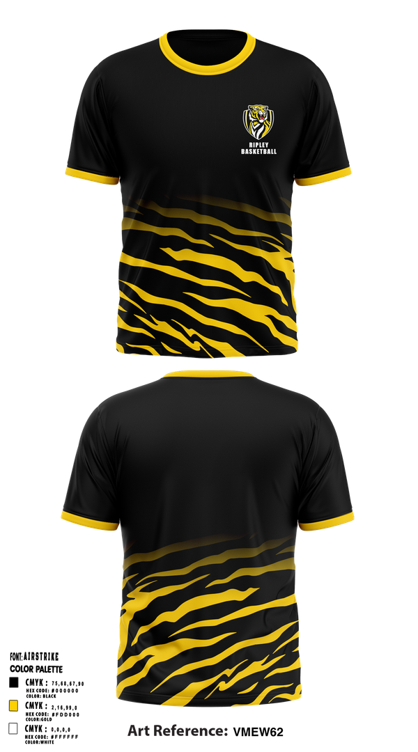 Short Sleeve Performance Shirt, Ripley Middle School Basketball, Men's Basketball, Teamtime, Team time, sublimation, custom sports apparel, team uniforms, spirit wear, spiritwear, sports uniforms, custom shirts, team store, custom team store, fundraiser sports, apparel fundraiser