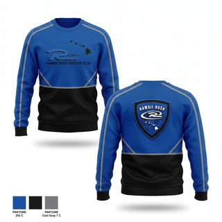 Crew Neck Sweatshirt, Rush, Men's Soccer, Teamtime, Team time, sublimation, custom sports apparel, team uniforms, spirit wear, spiritwear, sports uniforms, custom shirts, team store, custom team store, fundraiser sports, apparel fundraiser