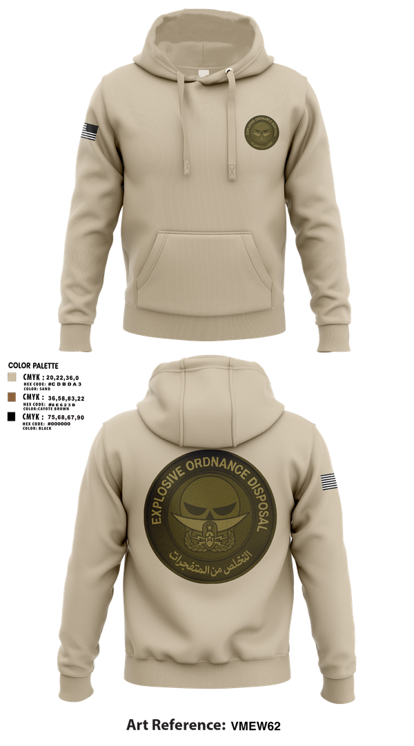 Hoodie, EOD, , Teamtime, Team time, sublimation, custom sports apparel, team uniforms, spirit wear, spiritwear, sports uniforms, custom shirts, team store, custom team store, fundraiser sports, apparel fundraiser