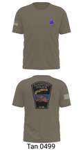 GLASSPORT POLICE 94655833 Old School Cotton Feel Shirt - 8
