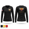 IPS. Services Women's Long Sleeve V-neck Shirt - 1