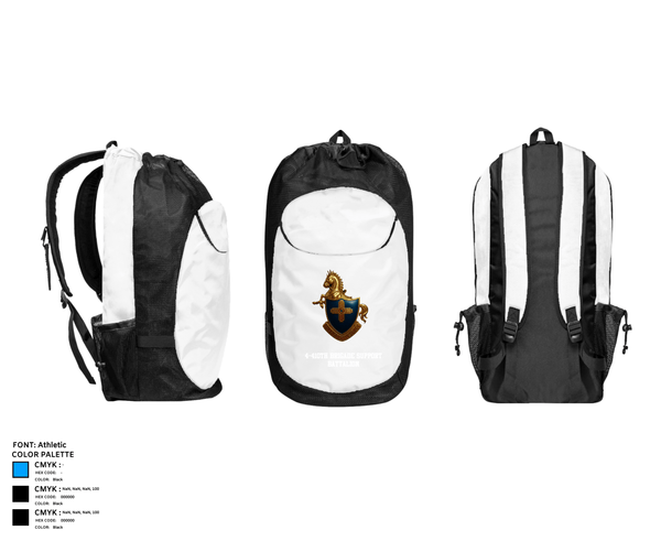 Gear Bag, 4-410th Brigade Support Battalion, Army, Teamtime, Team time, sublimation, custom sports apparel, team uniforms, spirit wear, spiritwear, sports uniforms, custom shirts, team store, custom team store, fundraiser sports, apparel fundraiser